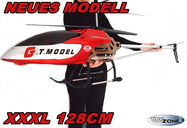 Rc Hubschrauber Helikopter XXXL 134 cm Lang 14,8 Lipo