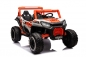 Preview: Kinderfahrzeug 24V 440Watt Kinder Elektro Auto Kinderquad Elektro Quad Elektromotorrad UTV9000 Zweisitzer Ledersitz EVA Gummiräder schwarz