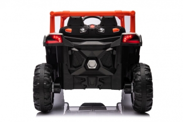 Kinderfahrzeug 12V 4x4 Kinder Elektro Kinderauto Buggy UTV 901 Ledersitz EVA Gummiräder