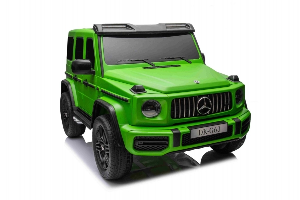 Kinderfahrzeug G63 AMG 24V 800Watt Echtlackierung MP4 Player Video Touchscreen 1,6m Kinder Elektro Auto Zweisitzer Ledersitz EVA Gummiräder